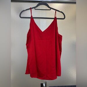 Red Express Downtown V-Neck Tank Top